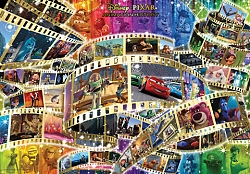 History of Disney and Pixar animation (1000 stukjes)